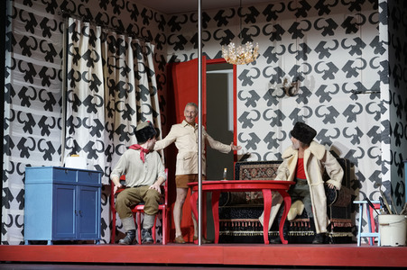 Theaterprobe 'Melissa kriegt alles' in Berlin