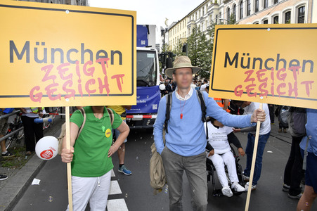 Corona-Demonstrationen in Berlin