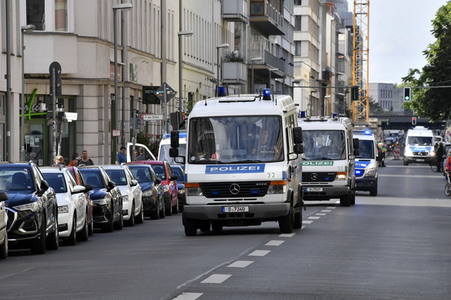 Corona-Demonstrationen in Berlin