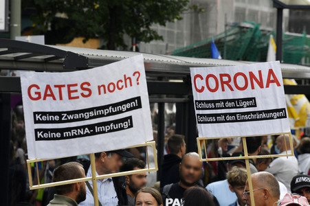 Corona-Demonstrationen in Berlin