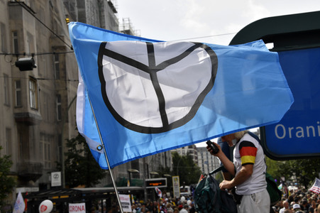 Corona-Demonstrationen in Berlin