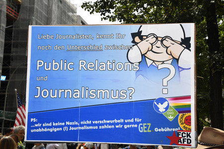 Corona-Demonstrationen in Berlin