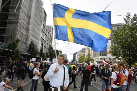 Corona-Demonstrationen in Berlin