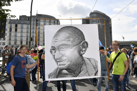 Corona-Demonstrationen in Berlin