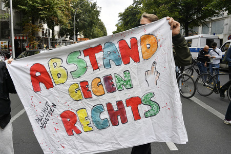 Corona-Demonstrationen in Berlin