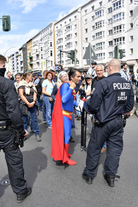 Corona-Demonstrationen in Berlin