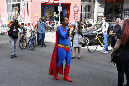 Corona-Demonstrationen in Berlin