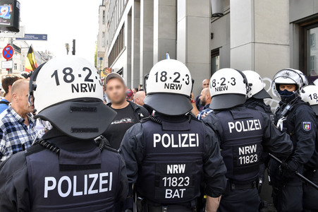 Corona-Demonstrationen in Berlin