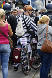 Corona-Demonstrationen in Berlin