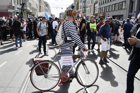 Corona-Demonstrationen in Berlin
