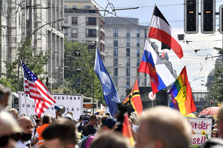Corona-Demonstrationen in Berlin