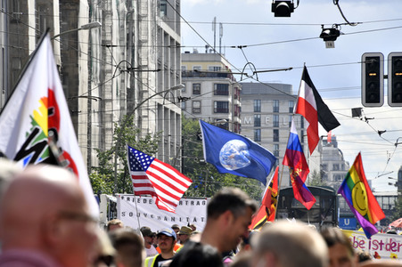 Corona-Demonstrationen in Berlin