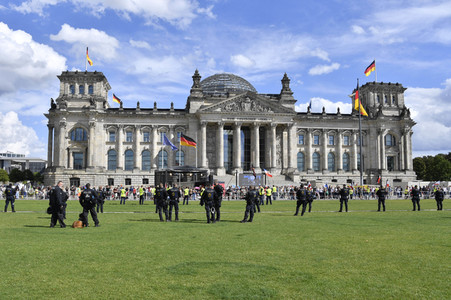 Corona-Demonstrationen in Berlin