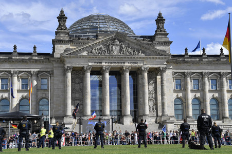 Corona-Demonstrationen in Berlin