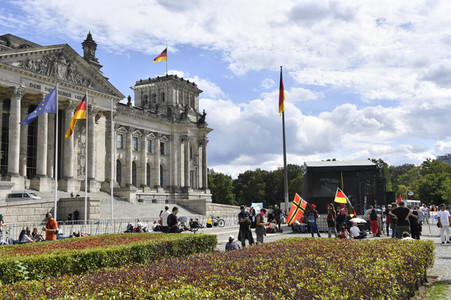 Corona-Demonstrationen in Berlin