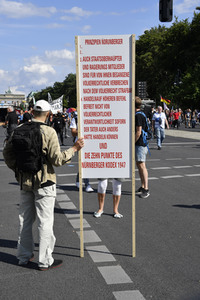 Corona-Demonstrationen in Berlin
