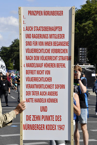 Corona-Demonstrationen in Berlin