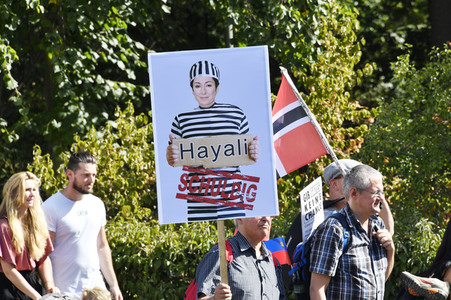 Corona-Demonstrationen in Berlin