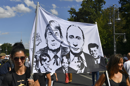 Corona-Demonstrationen in Berlin