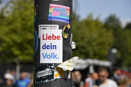 Corona-Demonstrationen in Berlin