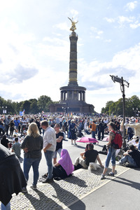 Corona-Demonstrationen in Berlin