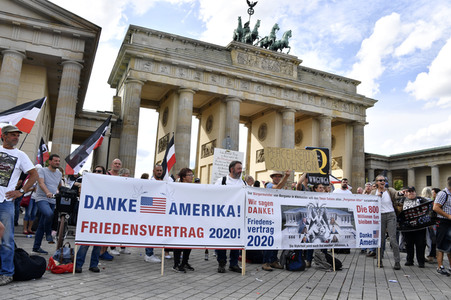 Corona-Demonstrationen in Berlin