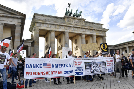 Corona-Demonstrationen in Berlin