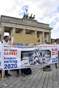 Corona-Demonstrationen in Berlin
