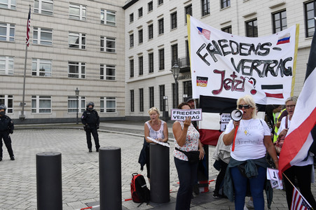 Corona-Demonstrationen in Berlin