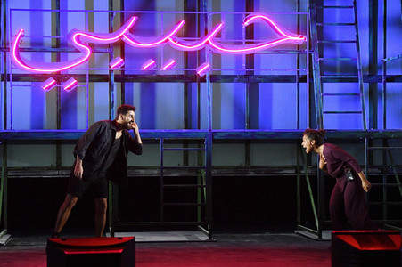 Theaterprobe 'Gott ist nicht schüchtern' in Berlin