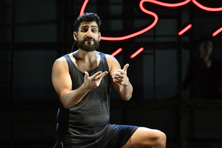 Theaterprobe 'Gott ist nicht schüchtern' in Berlin