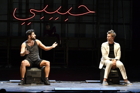 Theaterprobe 'Gott ist nicht schüchtern' in Berlin