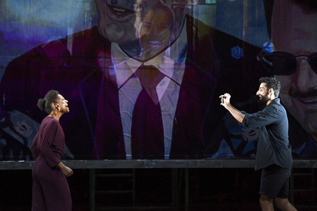 Theaterprobe 'Gott ist nicht schüchtern' in Berlin