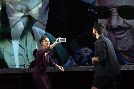 Theaterprobe 'Gott ist nicht schüchtern' in Berlin