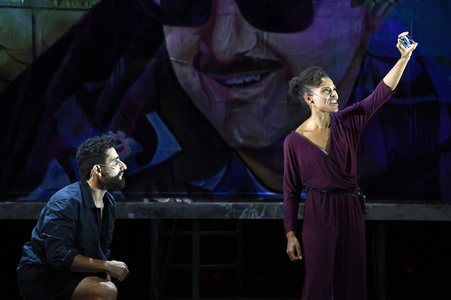 Theaterprobe 'Gott ist nicht schüchtern' in Berlin