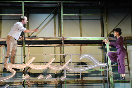 Theaterprobe 'Gott ist nicht schüchtern' in Berlin