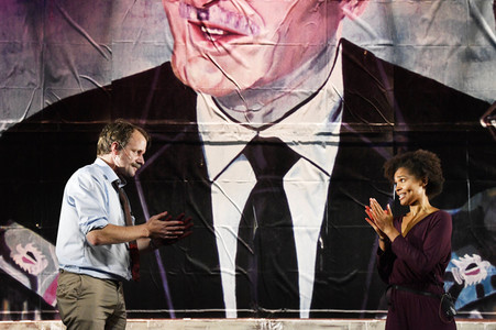 Theaterprobe 'Gott ist nicht schüchtern' in Berlin