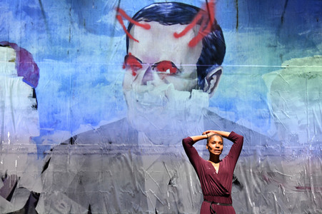 Theaterprobe 'Gott ist nicht schüchtern' in Berlin