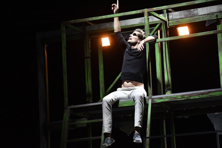 Theaterprobe 'Gott ist nicht schüchtern' in Berlin