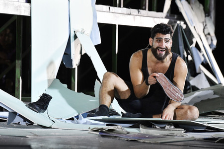 Theaterprobe 'Gott ist nicht schüchtern' in Berlin