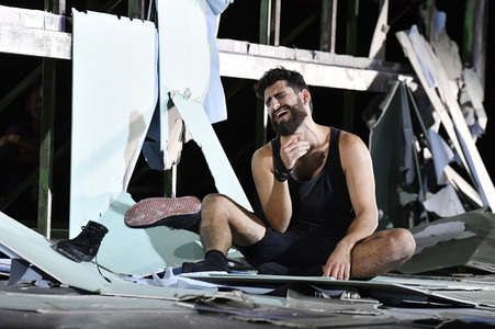 Theaterprobe 'Gott ist nicht schüchtern' in Berlin