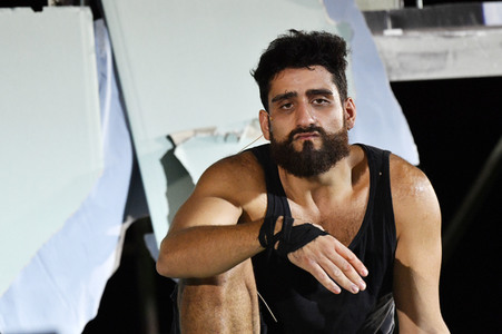 Theaterprobe 'Gott ist nicht schüchtern' in Berlin