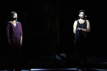 Theaterprobe 'Gott ist nicht schüchtern' in Berlin