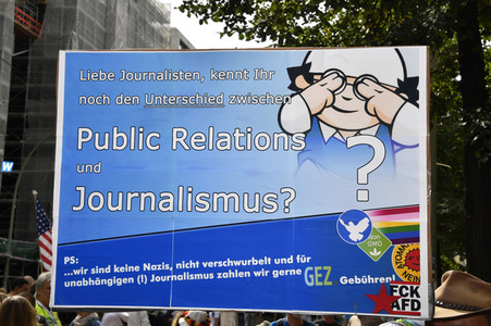 Corona-Demonstrationen in Berlin