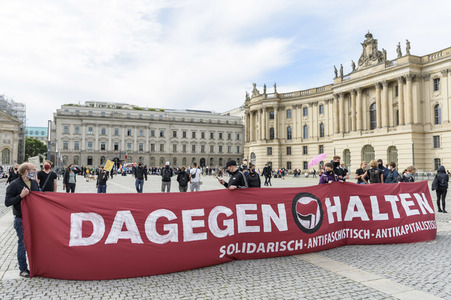 Corona-Demonstrationen in Berlin