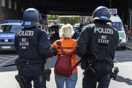 Corona-Demonstrationen in Berlin
