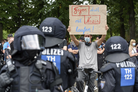 Corona-Demonstrationen in Berlin