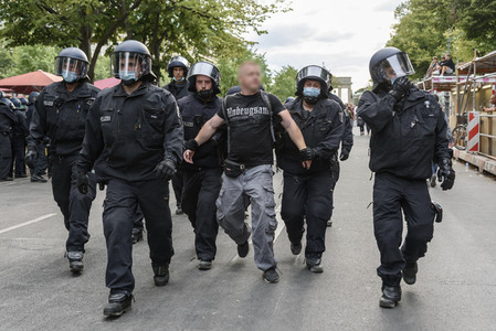 Corona-Demonstrationen in Berlin