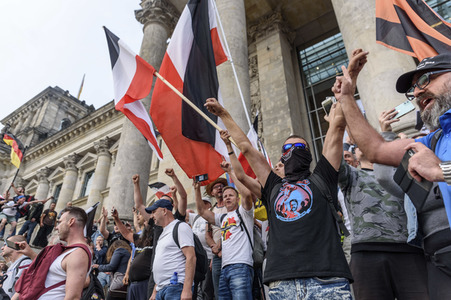 Corona-Demonstrationen in Berlin