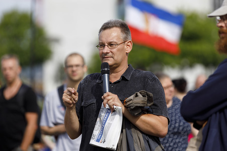 Corona-Demonstrationen in Berlin